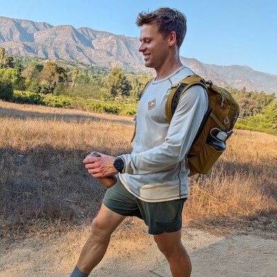 Runyon Mens CozyTech Sand Long Sleeve Performance Camp Shirts - American Made In USA Outdoor Hiking Apparel