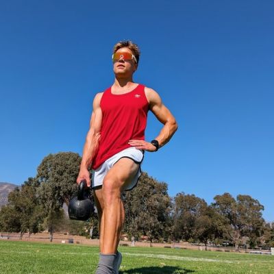 Retro Ranger 4" White + BlackPerformance Running Short -- great for running, track, workouts, gym, strength training, yoga, fitness.  American Made In USA.