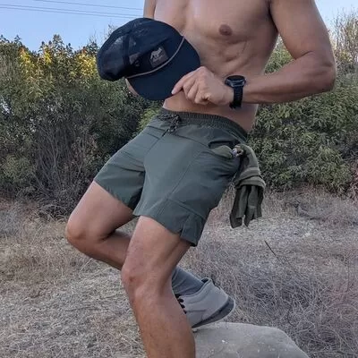 Runyon Scoutster Men's 5" Olive Green Trail Running Short - American Made In USA