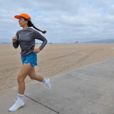 Runyon Women's Unisex Steel Grey Long Sleeve Training Shirt for Working Out, Running, Fitness and the Outdoors. American Made In The USA