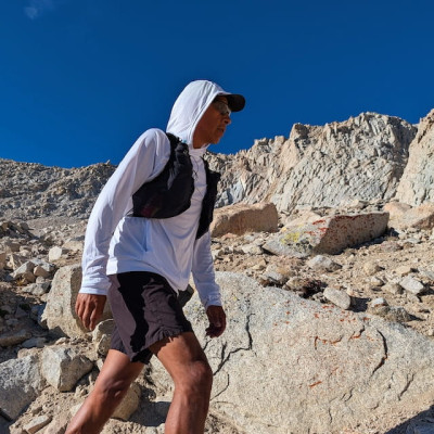 Made In USA Sun Hoodie Shirts Lightweight Moisture Wicking - Watch Windows, Inside Hidden Hand Pockets, Thumbholes, Mini Drawcords, UPF Protection, Moisture Wicking, Lightweight Performance Long Sleeve Sun Shirts, Running, Hiking, Cycling, Working Out