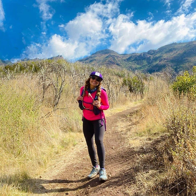 Runyon American Made In USA Trucker Hats Purple Mesh Ultra Running Trails Hiking Outdoor Fitness Apparel