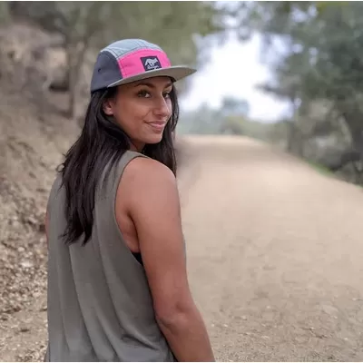 Runyon Hawt Fuchsia Reflective Camp Hat Made In USA