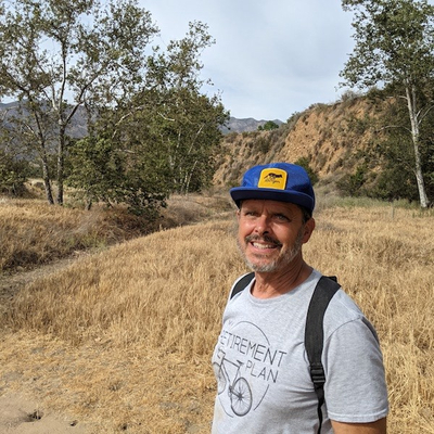 Runyon American Made In USA Trucker Hats Royal Blue Gold Trail Running Hiking Outdoor Fitness Performance Sportswear Runyon Canyon Apparel