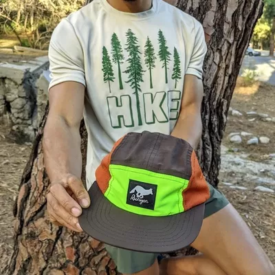Runyon Burnt Neon Reflective Camp Hat Made In USA