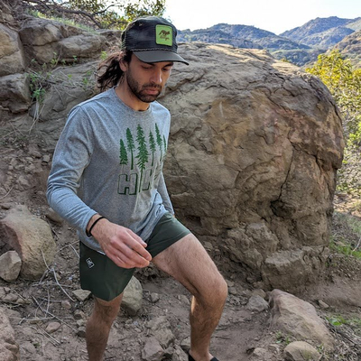 Runyon Men's Hike Long Sleeve Performance Short Made In USA