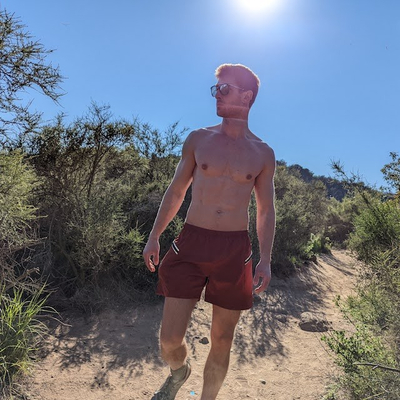 Runyon Red Rock TrailStash 5" Gravel Short - Trail Running, Ultra Running, Hiking, Outdoor Fitness Made In USA