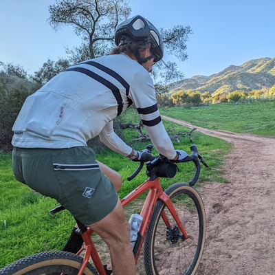 Runyon TrailStash 5" Gravel Short for Casual Cycling, Bikepacking, Adventure Riding.