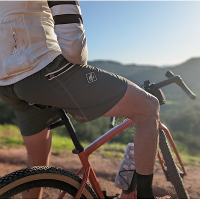 Runyon TrailStash 5" Gravel Short for Casual Cycling, Bikepacking, Adventure Riding.