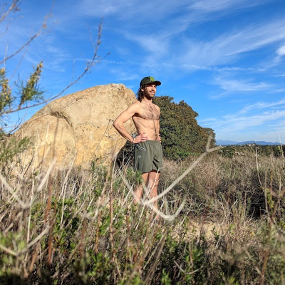 Runyon TrailStash 5" Gravel Short, Great for Hiking and the Outdoors