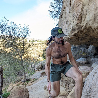 Runyon American Made In USA Trucker Hat Forest Green Hiking Running Outdoor Fitness TrailsRunyon American Made In USA Trucker Hat Forest Green Hiking Running Outdoor Fitness Trails