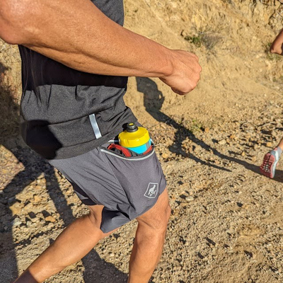 Runyon TrailStash 5" Gravel Short - Ultra Running, Trail Running, Outdoor Fitness Made In The USA