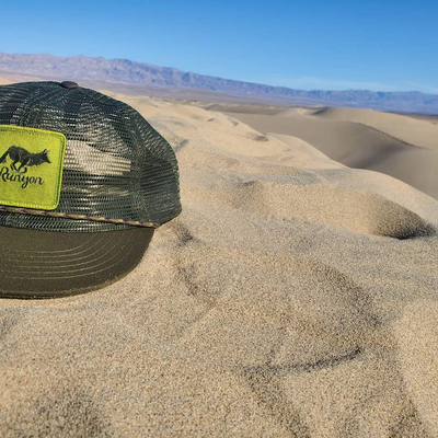 Runyon American Made In USA Trucker Hat Forest Green Hiking Running Outdoor Fitness TrailsRunyon American Made In USA Trucker Hat Forest Green Hiking Running Outdoor Fitness Trails