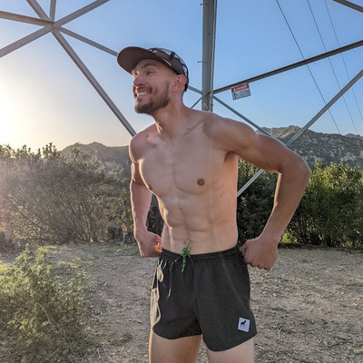 Runyon Mens American Made In USA Performance Running Shorts - Kona Rock (Charcoal)