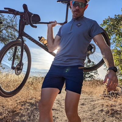 Runyon Steel Grey Gravel Cycling Jersey | American Made In USA