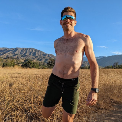 Runyon Men's Olive Green TrailStash Gravel Cycling Running Hiking Short - American Made In USA