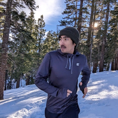 Runyon Warm-It-Up Zip Hoodies Performance Running Jacket American Made In USA