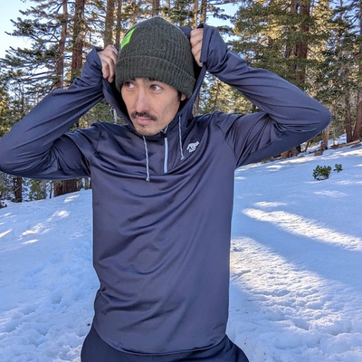 Runyon Warm-It-Up Zip Hoodies Performance Running Jacket American Made In USA