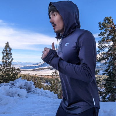 Runyon Warm-It-Up Zip Hoodies Performance Running Jacket American Made In USA