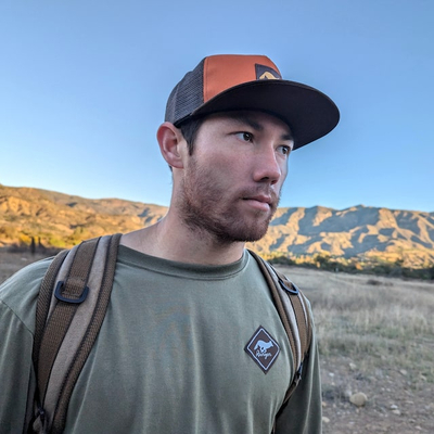 Runyon Men's Sage Green Long Sleeve Cozy Camp Shirt - American Made In USA Hiking, Running, Fitness, Workout, Workwear, Outdoor Apparel