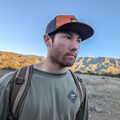 Runyon Men's Sage Green Long Sleeve Cozy Camp Shirt - American Made In USA Hiking, Running, Fitness, Workout, Workwear, Outdoor Apparel