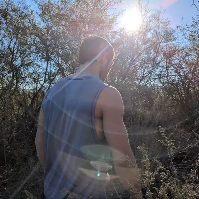 Runyon Men's Unisex Steel Grey Sleeveless Muscle Tee American Made In USA