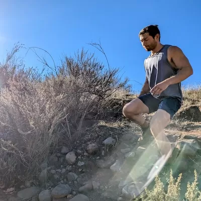 Runyon Men's Unisex Steel Grey Sleeveless Muscle Tee American Made In USA
