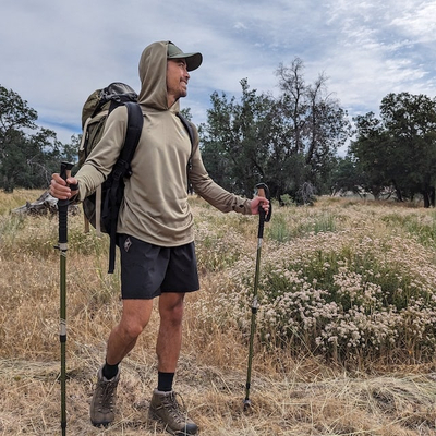 Runyon Mens Sun Hoodie Coyote Tan Lightweight Long Sleeve with Thumbholes American Made In USA