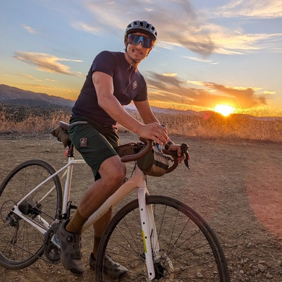 Runyon 9" TrailStash Gravel Cycling Short great for Trail Running, Hiking, Fitness Outdoors Forest Green
