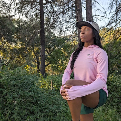 Women's Cool Pink Long Sleeve Hoodie Shirt with Thumbholes Sun Protection American Made IN USA - Running, Hiking, Workout, Outdoors Performance Apparel