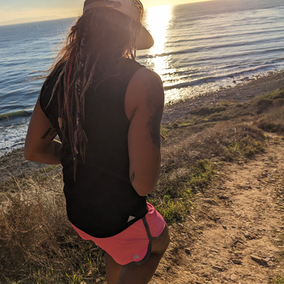 Hot Pink 4" Running Short Made In USA - Retro Ranger - Women's Unisex - Track, Gym, Workout