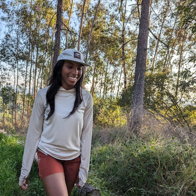 Runyon Khaki Sand American Made In USA Reflective Trail Cap