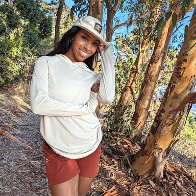 Runyon Khaki Sand American Made In USA Reflective Trail Cap