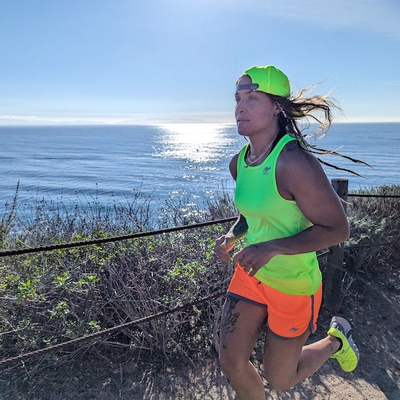 Women's Unisex Neon Hot Orange Fluorescent Running Short American Made In USA - Phone Pocket, Liner - Gym, Track, Running, Workout, Fitness