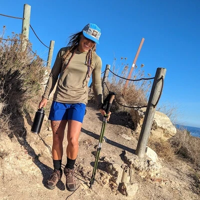 Women's Tan Light Olive Green Long Sleeve Hoodie Shirt with Thumbholes Sun Protection American Made IN USA - Running, Hiking, Workout, Outdoors Performance Apparel