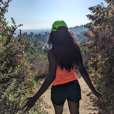 Runyon Neon Yellow Fluorescent American Made In USA Reflective Trail Cap