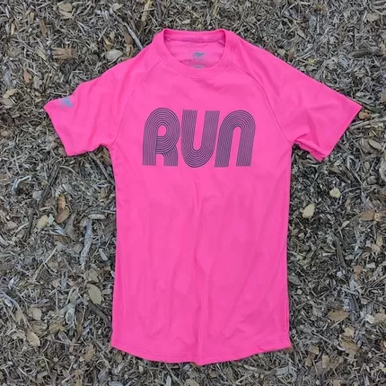 ATHEA t-shirt gris et rose fuchsia - MYSTORE