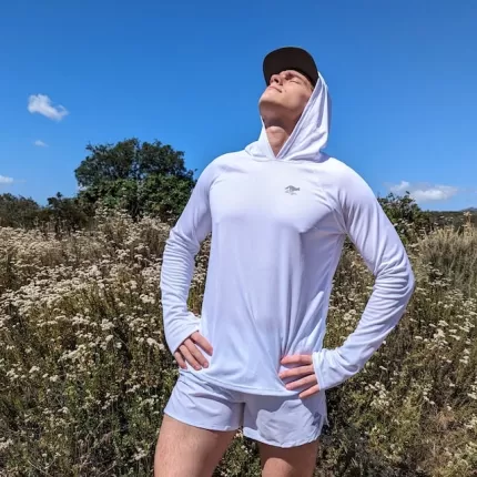 Sun Protection White Sun Hoodie Rei Hooded Sun Shirt Satankud
