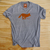 Runyon Canyon Apparel Mens Signature Hunter Orange Performance Shirt Made In USA