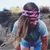 Runyon Canyon Apparel Hot Pink Charcoal Bandana great for Running, Hiking, Trails, Outdoor Fitness Made In USA