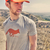 Runyon Canyon Apparel Men's Signature Hunter Orange Performance Running Shirt