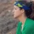 Runyon Navy Neon Yellow Signature Bandana American Made In The USA