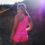 Runyon Canyon Apparel Womens Hot Pink Yoga Tank Made In USA