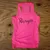 Runyon Canyon Apparel Women's Hot Pink Script Yoga Tank