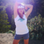 Runyon Canyon Apparel Womens Signature Teal Yoga Tank Made In USA