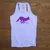 Runyon Canyon Apparel Hot Purple Logo Fitness Tank Made In The USA