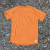 Runyon CozyLite Orange Raglan Camp Shirt - Running, Hiking, Workout Shirt American Made In USA