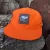 Runyon Fluorescent Safety Neon Orange Reflective Performance Trail Cap American Made In USA Running Hiking Outdoor Fitness Hat