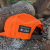 Runyon Fluorescent Safety Neon Orange Reflective Performance Trail Cap American Made In USA Running Hiking Outdoor Fitness Hat
