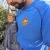 Runyon CozyLite Royal Blue Raglan Camp Shirt - Running, Hiking, Workout Shirt American Made In USA